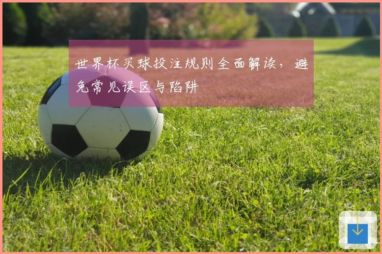 世界杯买球投注规则全面解读，避免常见误区与陷阱