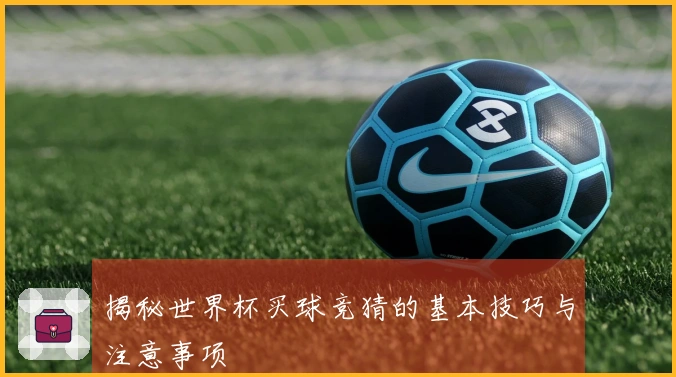 揭秘世界杯买球竞猜的基本技巧与注意事项