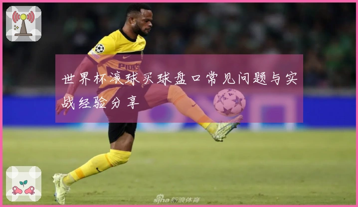 世界杯滚球买球盘口常见问题与实战经验分享