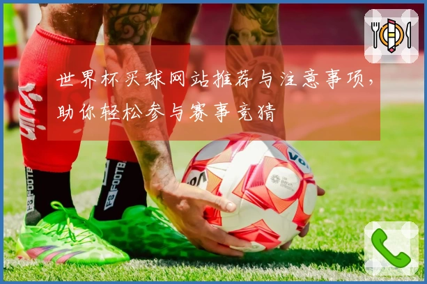 世界杯买球网站推荐与注意事项，助你轻松参与赛事竞猜
